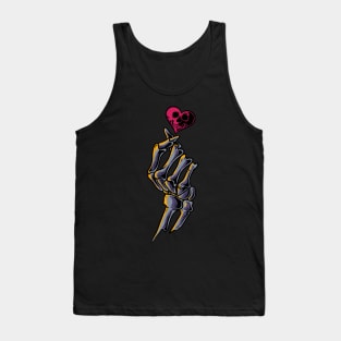 korean finger heart Tank Top